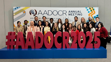 CDMI students at AADOCR Meeting