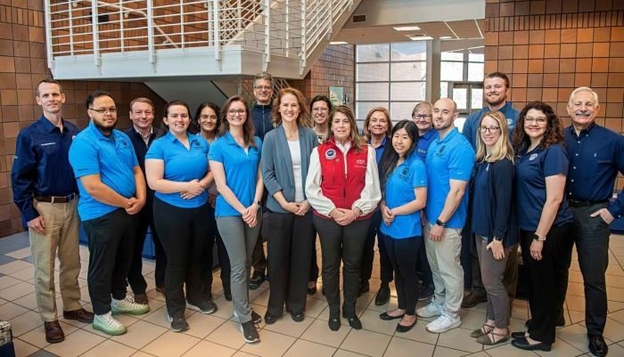 Dr. Hubka visits the Arizona College of Osteopathic Medicine (AZCOM).