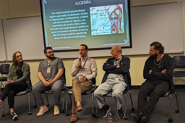 Panel discussion of Arab American Heritage Month.